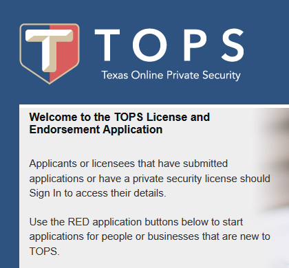Tops License Example Recent Security Alarm License Training • This is RixWorld